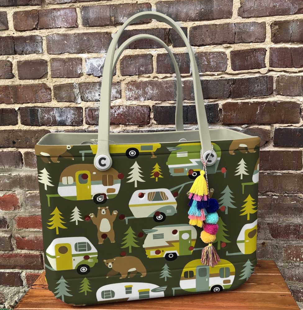 Bucket Tote Bag, Limited Edition Bogg Bag, Beach Bag Wanderlust Wonder - Image 5