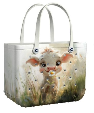 Bucket Tote Bag, Limited Edition Bogg Bag, Beach Bag Baa-By