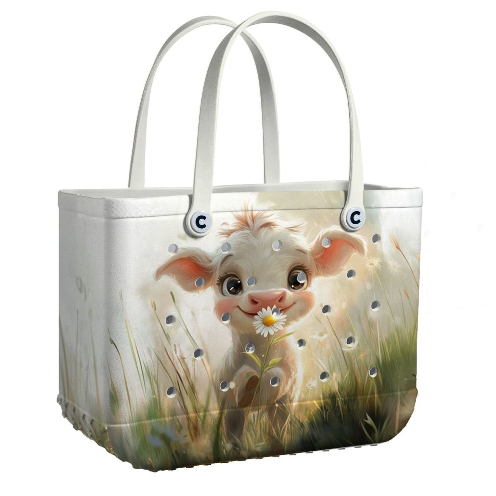 Bucket Tote Bag, Limited Edition Bogg Bag, Beach Bag Baa-By