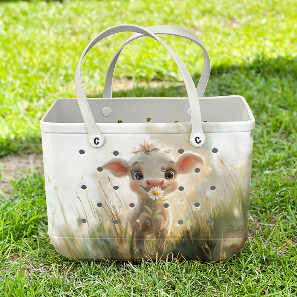 Bucket Tote Bag, Limited Edition Bogg Bag, Beach Bag Baa-By - Image 2