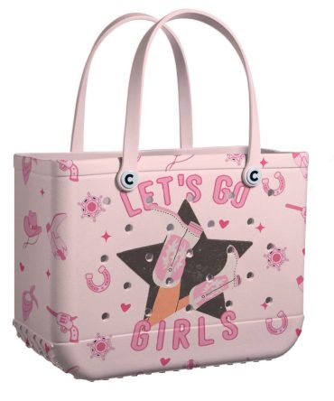 Bucket Tote Bag, Limited Edition Bogg Bag, Beach Bag Glam Gal Go-To