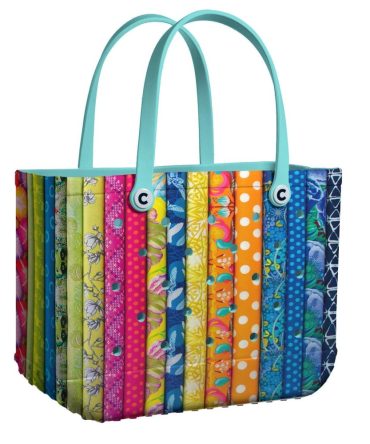 Vibrant Multicolor Striped Tote Bag - Perfect For Beach, Shopping & Everyday Use
