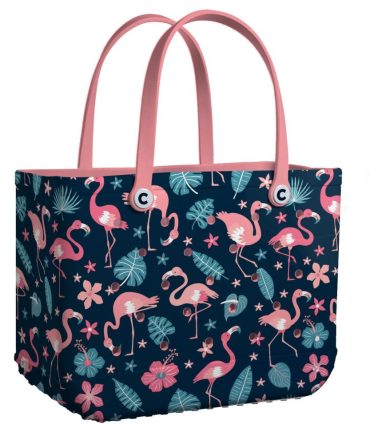 Bucket Tote Bag, Limited Edition Bogg Bag, Beach Bag Jungle Jamboree