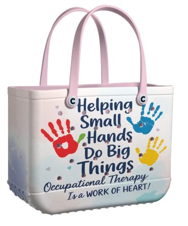 Bucket Tote Bag, Limited Edition Bogg Bag, Beach Bag Hands Of Hope