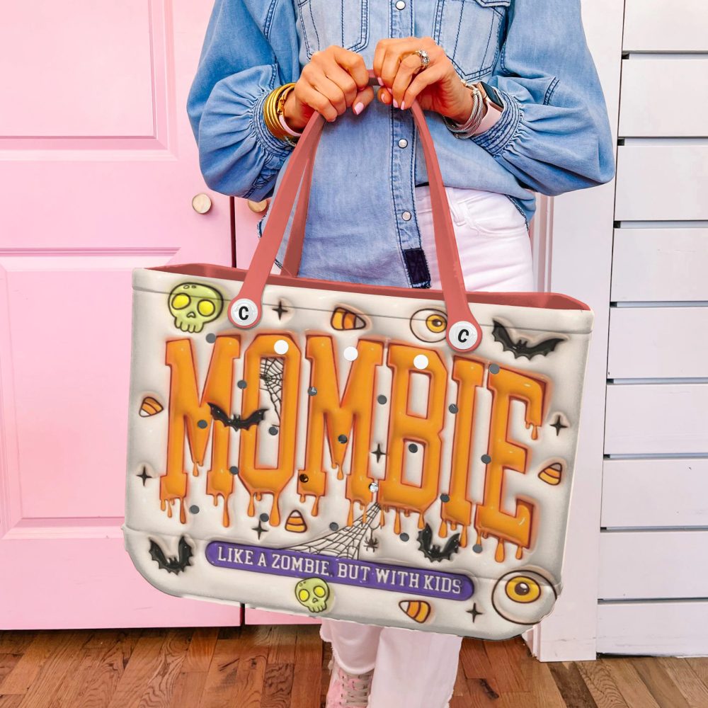 Fun 'Mombie' Tote Bag – Perfect For Halloween & Moms On The Go! - Image 5