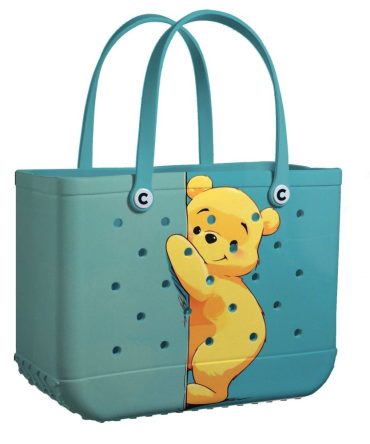 Bucket Tote Bag, Limited Edition Bogg Bag, Beach Bag Hunny Hug