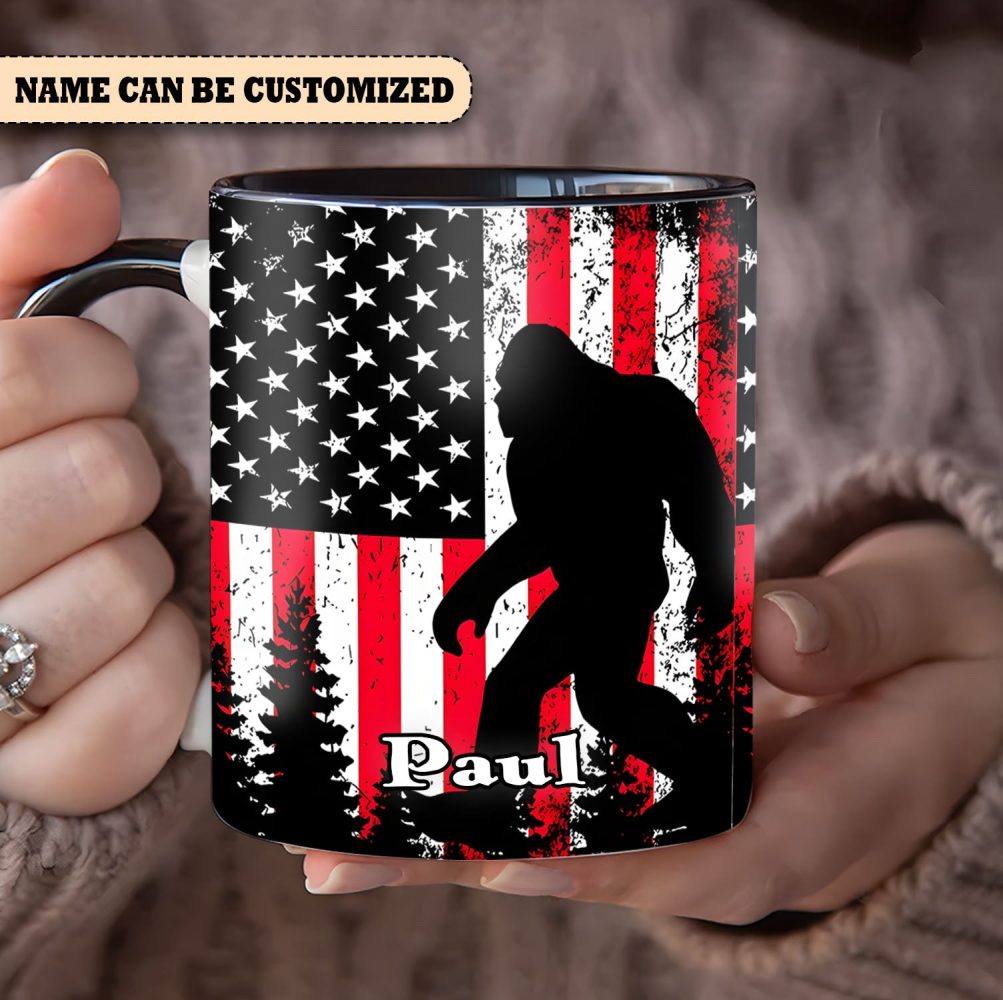 American Bigfoot Personalized Accent Mug - Image 13