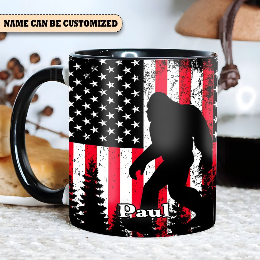 American Bigfoot Personalized Accent Mug - Image 7