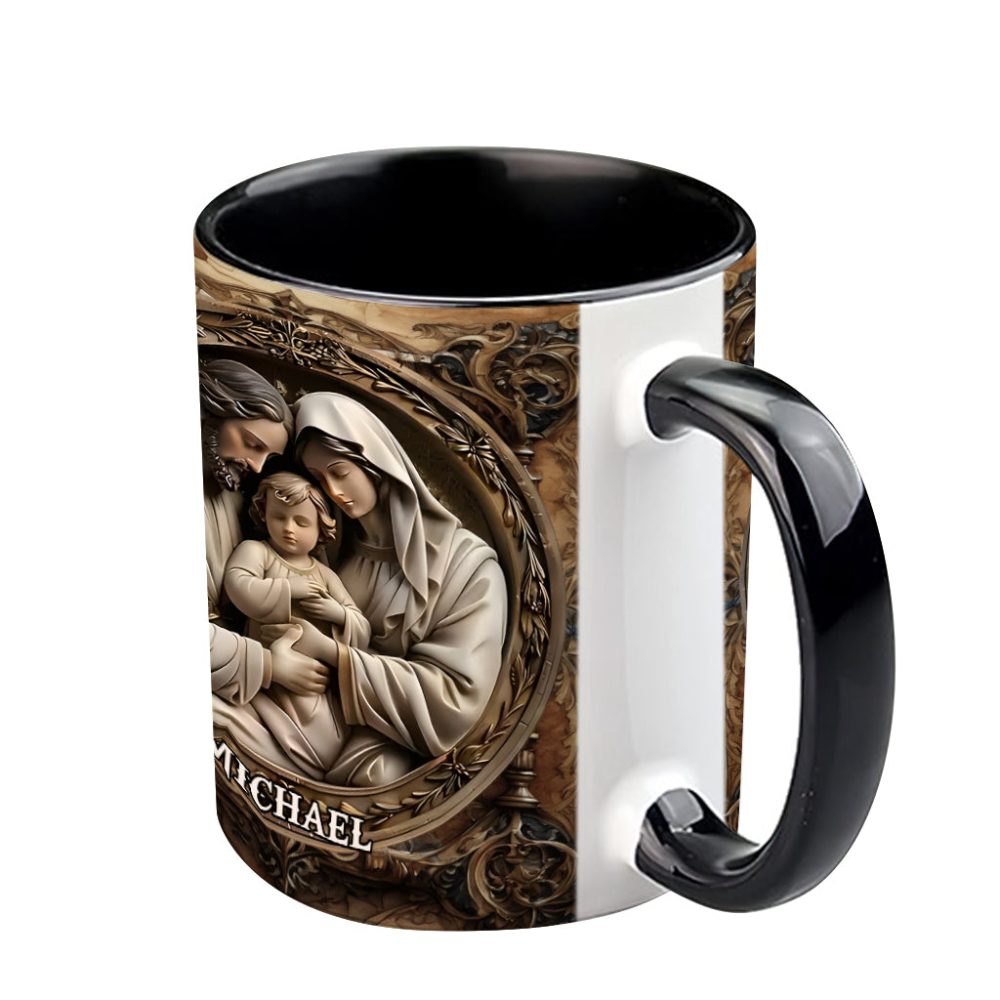I Believe In Him - Personalized Christian Accent Mug - Image 15