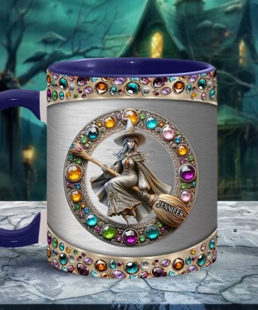 Beautiful Witch - Personalized Witch Accent Mug