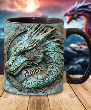 My Spirit Animal - Personalized Dragon Accent Mug