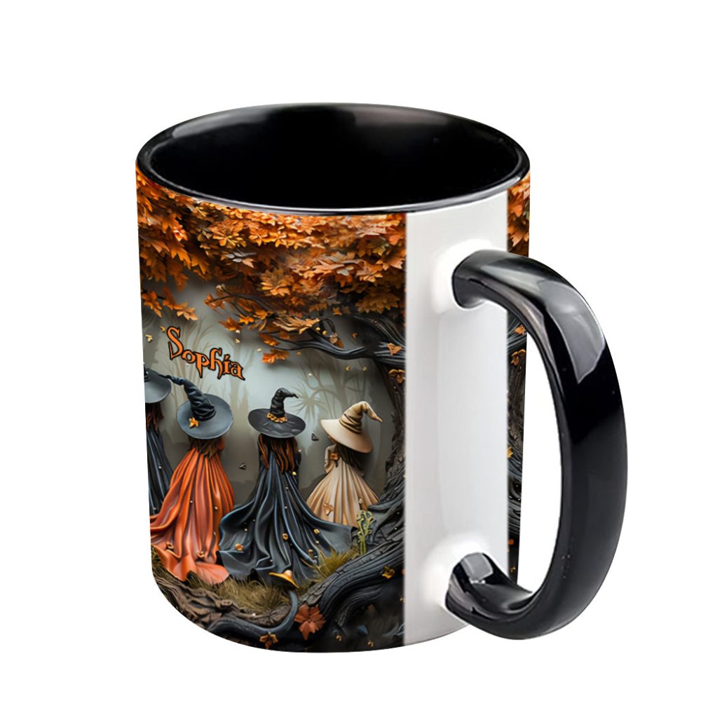 Beautiful Witches - Personalized Witch Accent Mug - Image 5