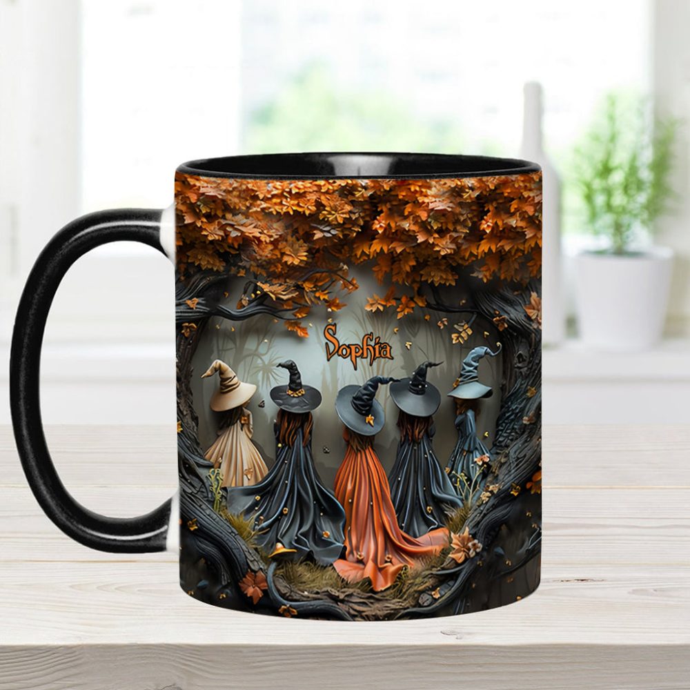 Beautiful Witches - Personalized Witch Accent Mug - Image 6