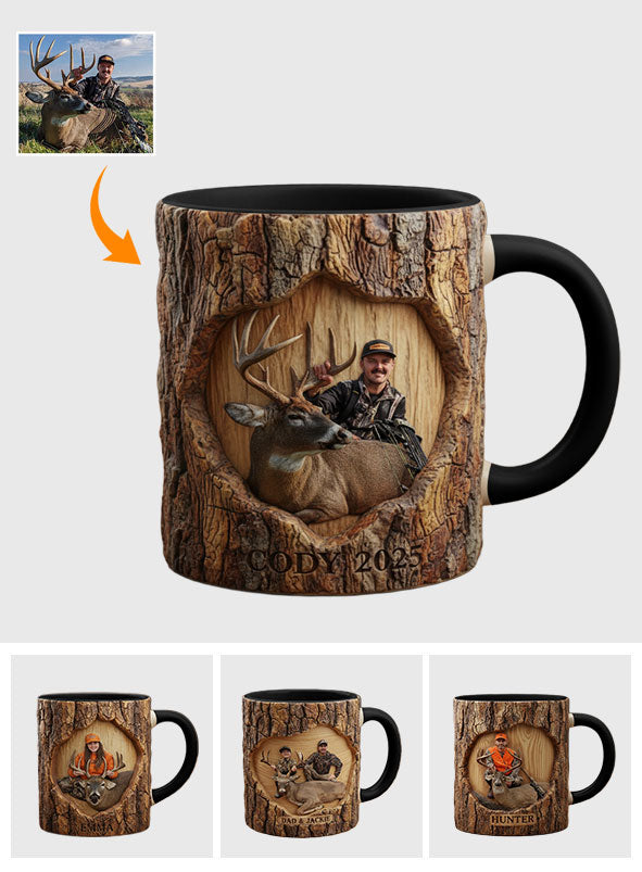 Custom From Any Photo - Personalized Hunting Accent Mug - Image 4