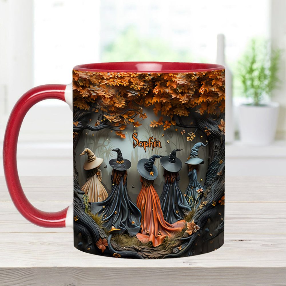 Beautiful Witches - Personalized Witch Accent Mug - Image 7