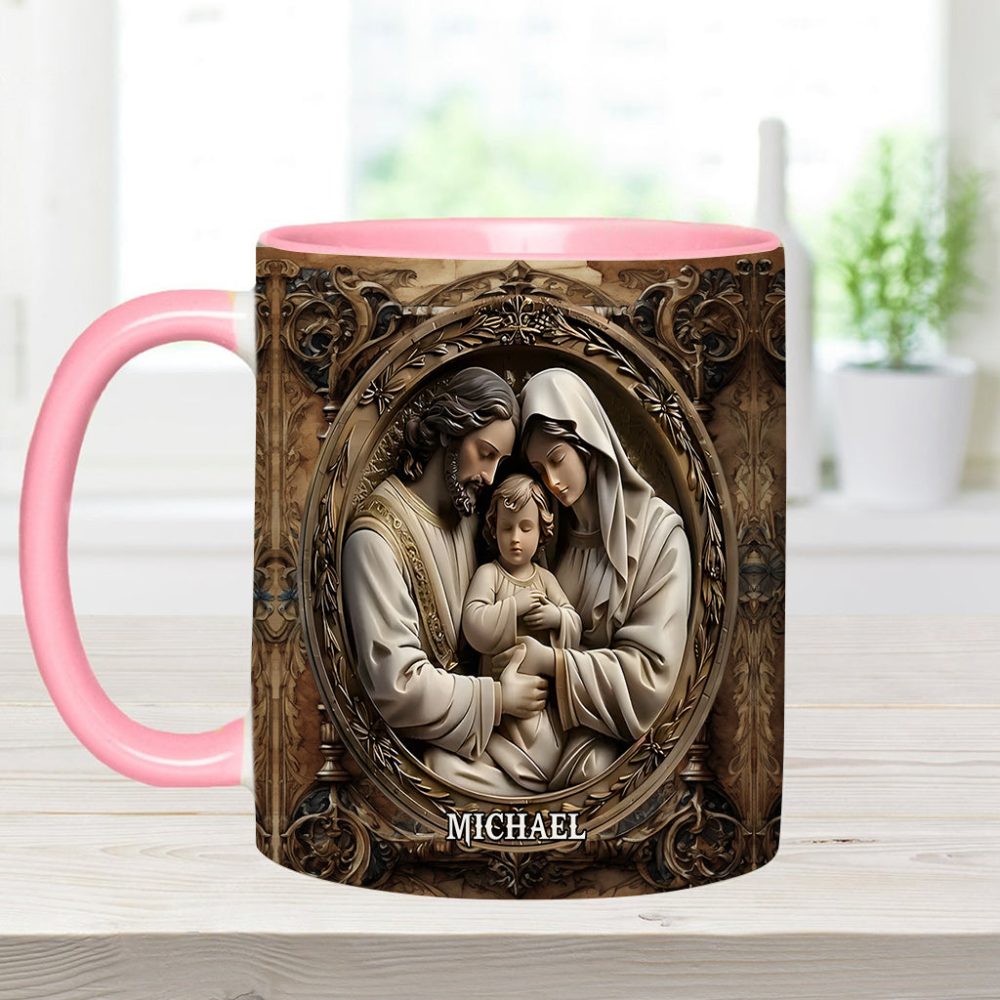 I Believe In Him - Personalized Christian Accent Mug - Image 11