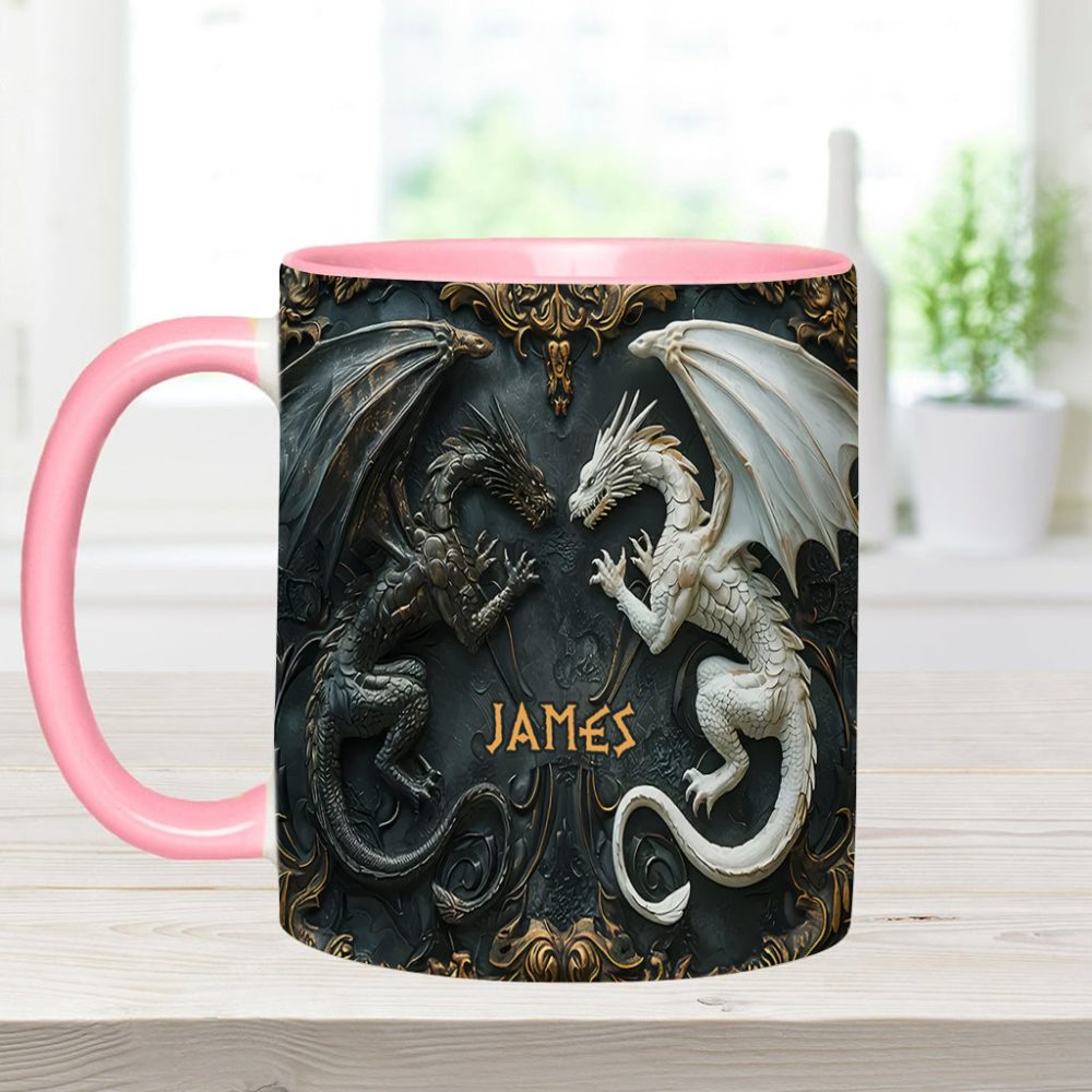 Love Dragons - Personalized Dragon Accent Mug - Image 12