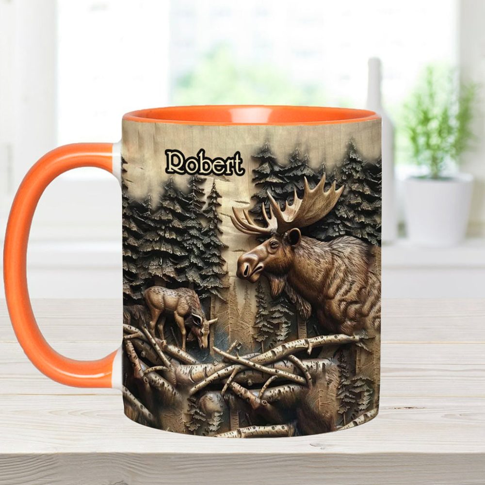 Love Hunting - Personalized Hunting Accent Mug - Image 4