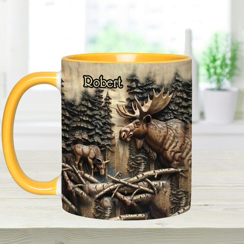 Love Hunting - Personalized Hunting Accent Mug - Image 6