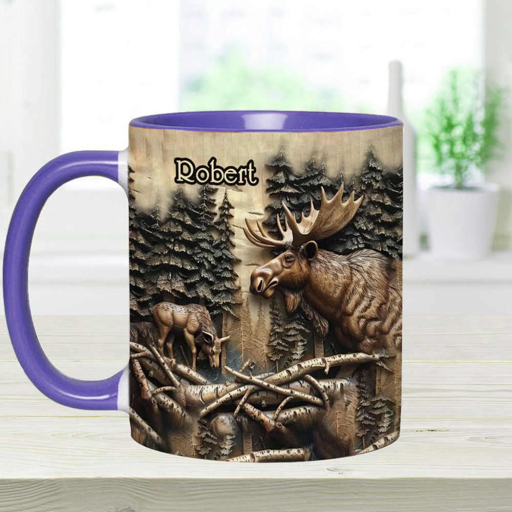 Love Hunting - Personalized Hunting Accent Mug - Image 5