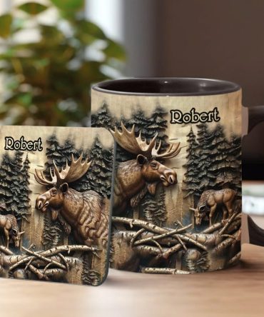 Love Hunting - Personalized Hunting Accent Mug