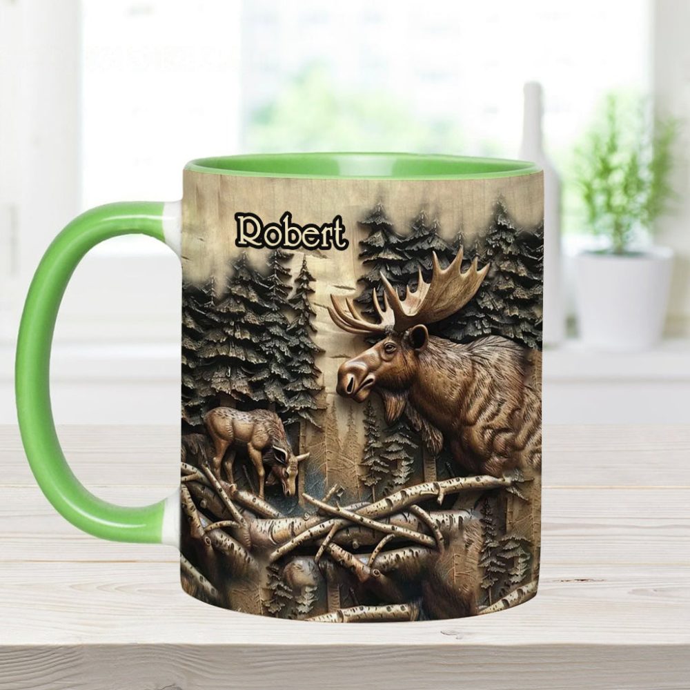 Love Hunting - Personalized Hunting Accent Mug - Image 2