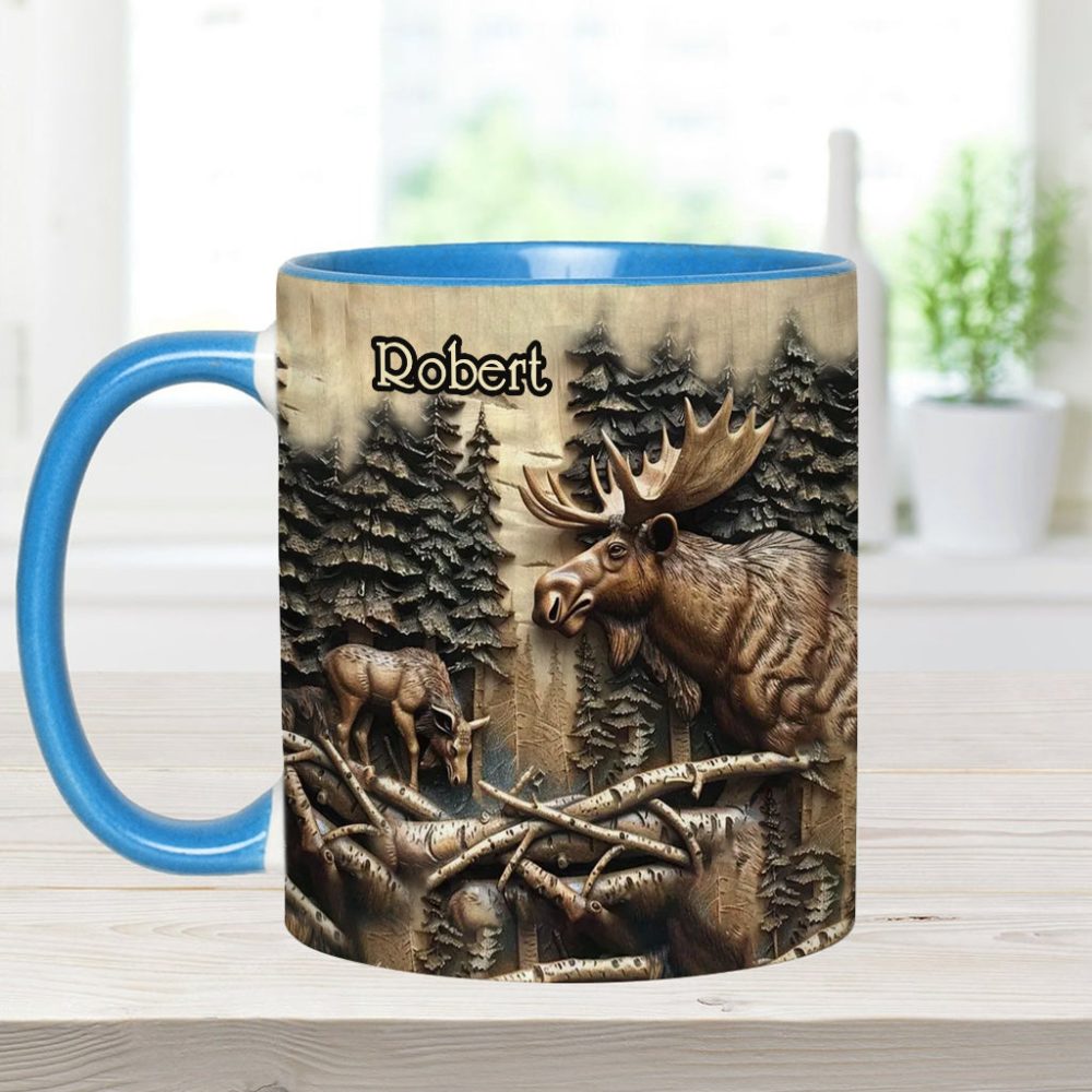 Love Hunting - Personalized Hunting Accent Mug - Image 3
