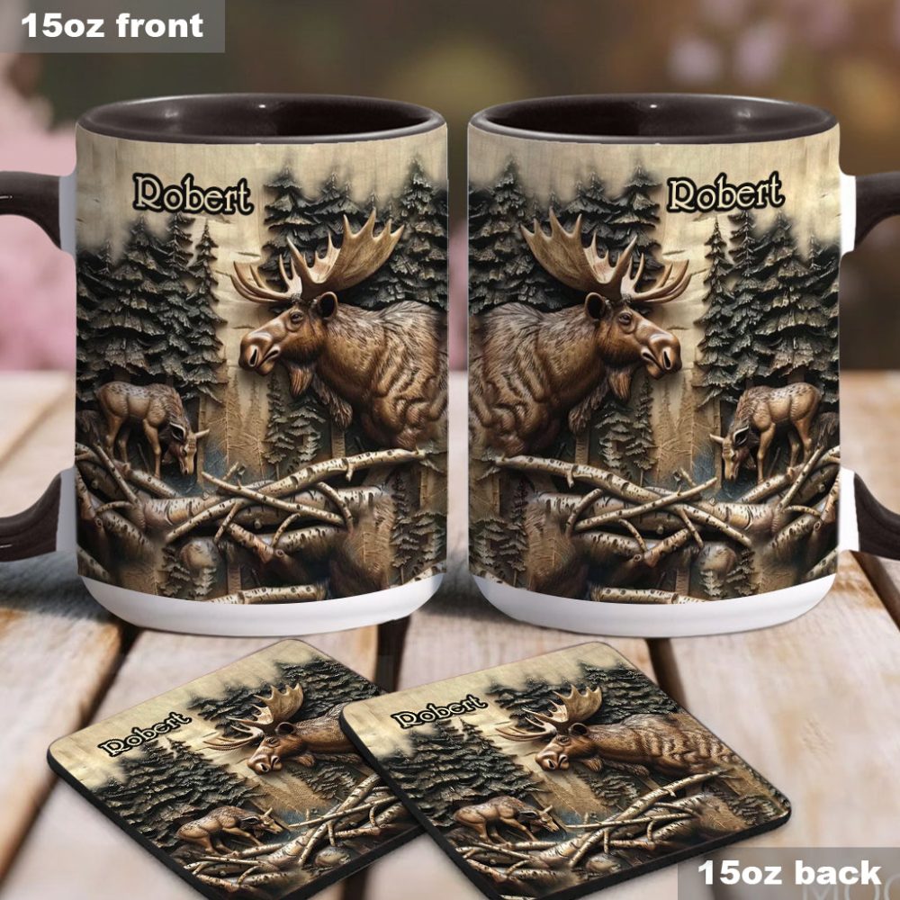 Love Hunting - Personalized Hunting Accent Mug - Image 12
