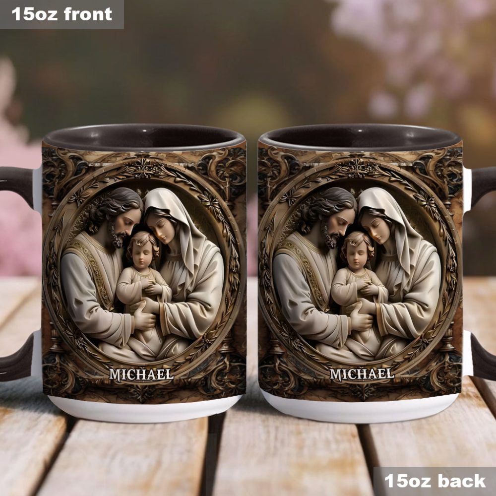 I Believe In Him - Personalized Christian Accent Mug - Image 14