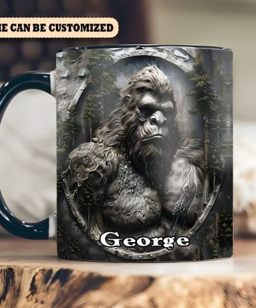 Personalized Sasquatch Accent Mug