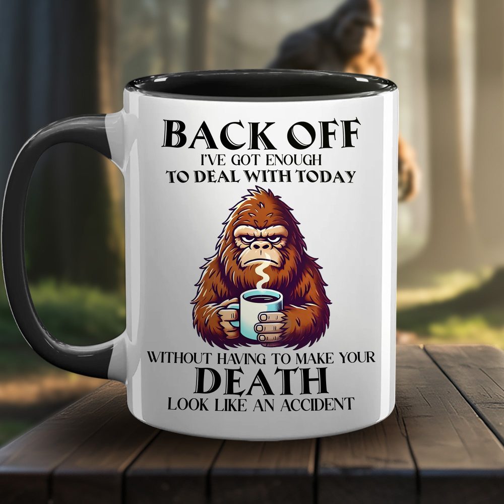 Funny Bigfoot Coffee Accent Mug - Image 11