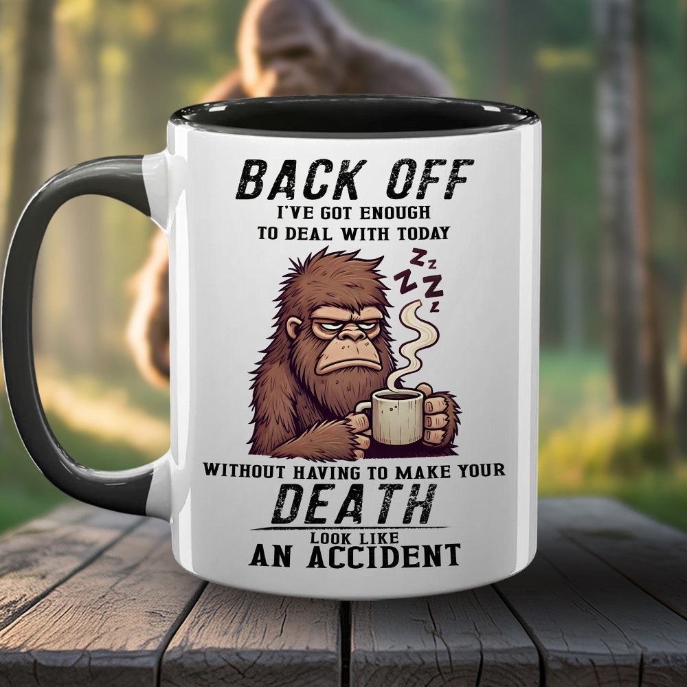 Funny Bigfoot Coffee Accent Mug - Image 5