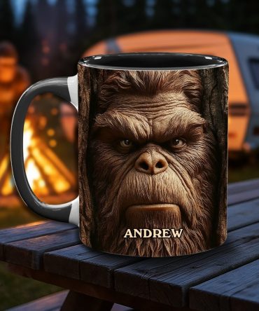 Wild Spirit – Personalized Funny Bigfoot Accent Mug
