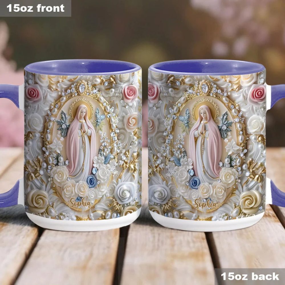 Believer - Personalized Christian Accent Mug - Image 3