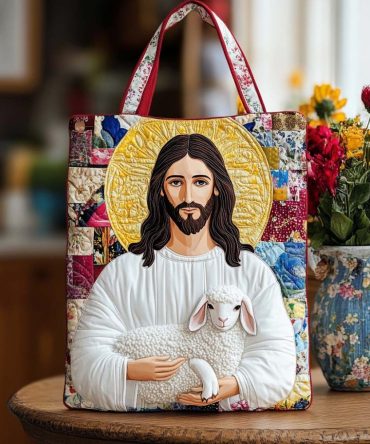 Amazing Grace Journey Quilted Tote Bag