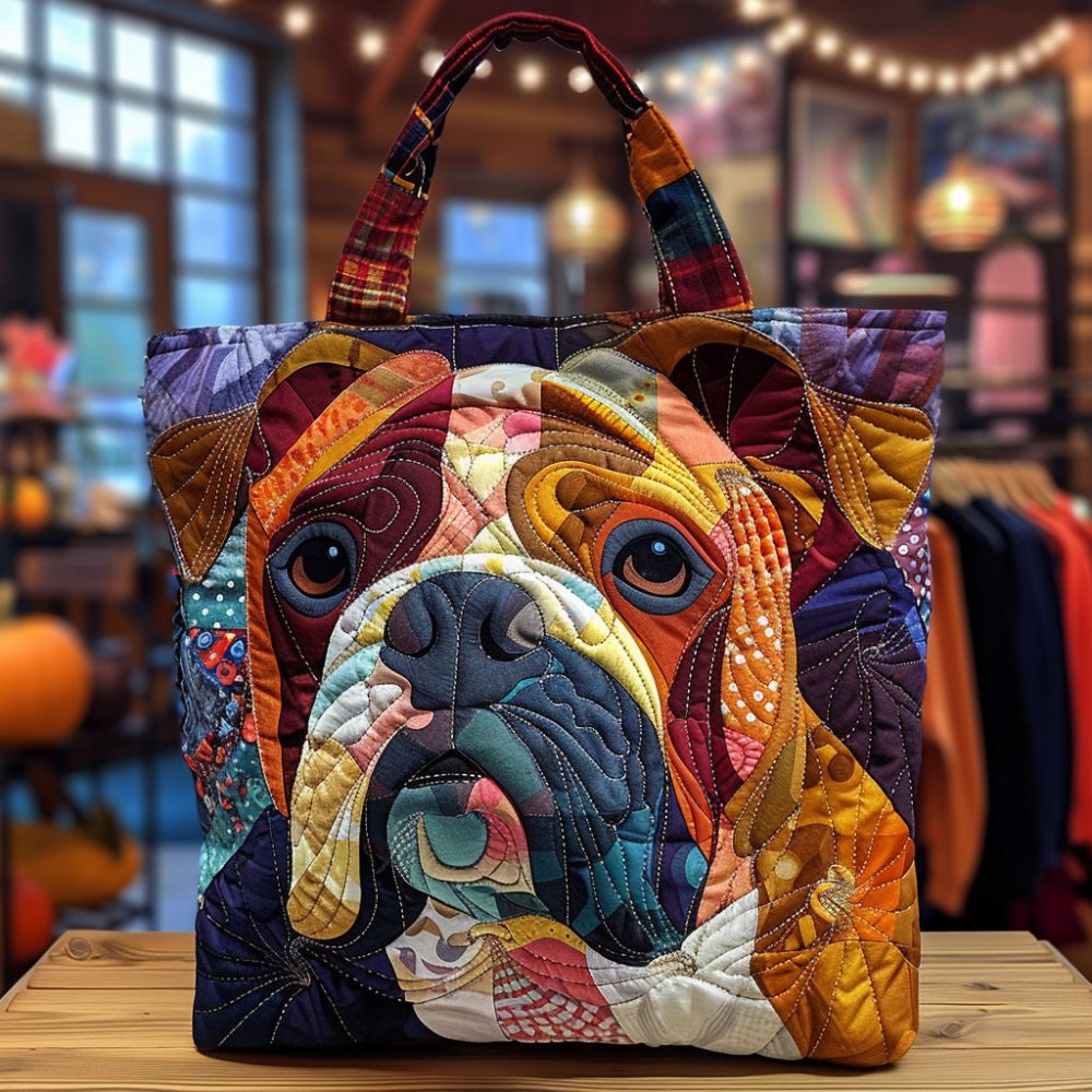 Bark Bounty Quilted Tote Bag