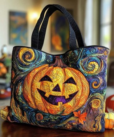 Bewitching Hour Quilted Tote Bag