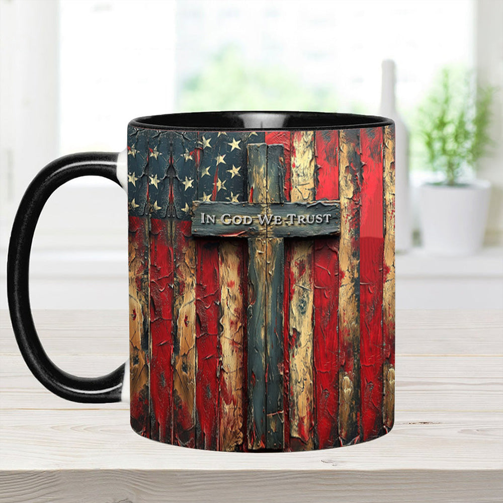 God Accent Mug - Personalized Accent Mug - Image 5