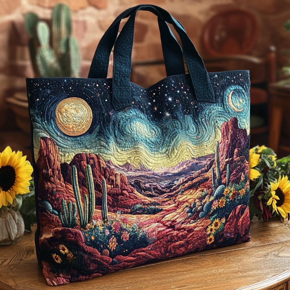 Canyon Dreams Quilted Tote Bag
