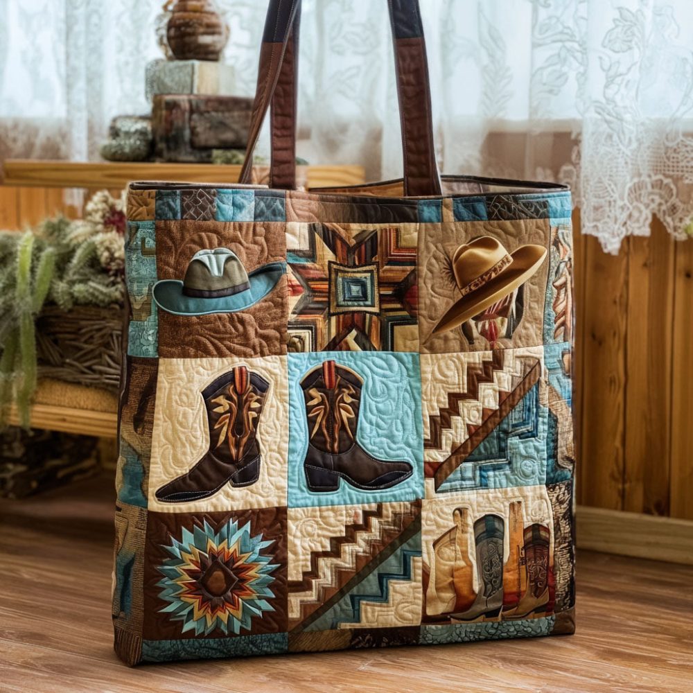 Canyon Trails Quilted Tote Bag