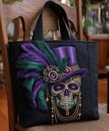 Carnival Spirit Quilted Tote Bag