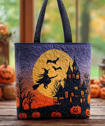 Cauldron Dreams Quilted Tote Bag