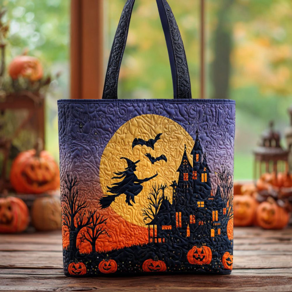 Cauldron Dreams Quilted Tote Bag