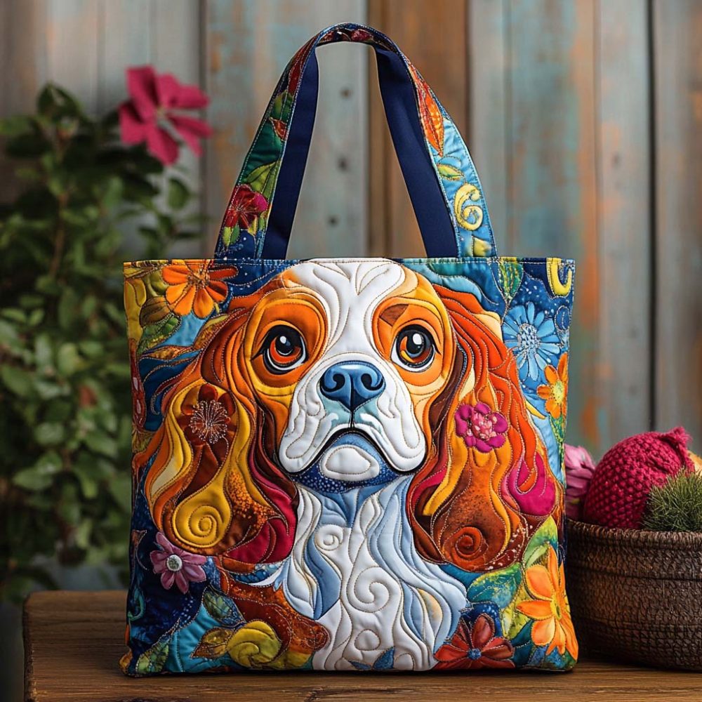 Cavalier Color Pop Quilted Tote Bag