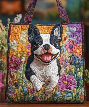 Cheer Dash Quilted Tote Bag