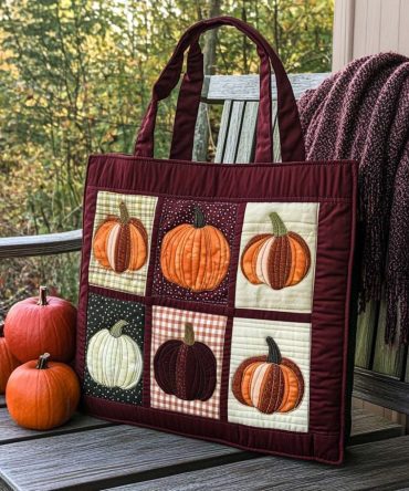 Chestnut Trail Quilted Tote Bag