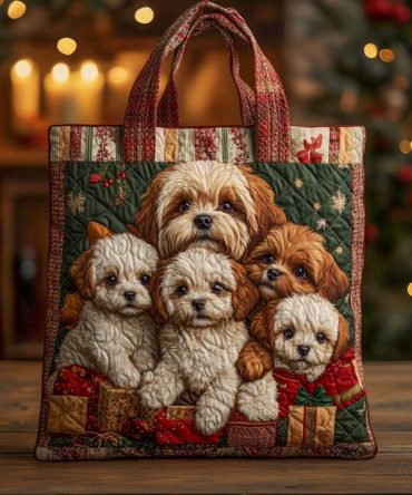 Christmas Pack Quilted Tote Bag