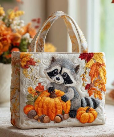 Cozy Bandits Quilted Tote Bag