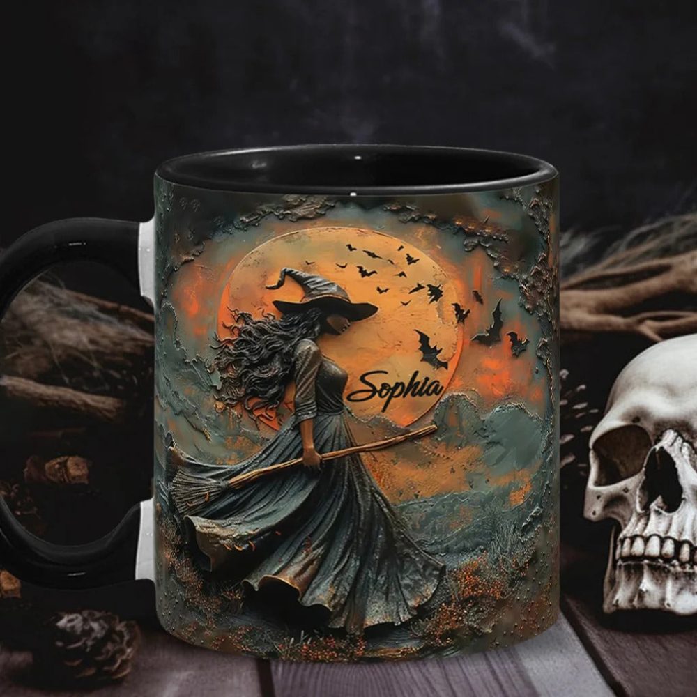 Beautiful Witch - Personalized Witch Accent Mug