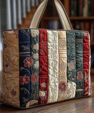Epic Tales Quilted Tote Bag